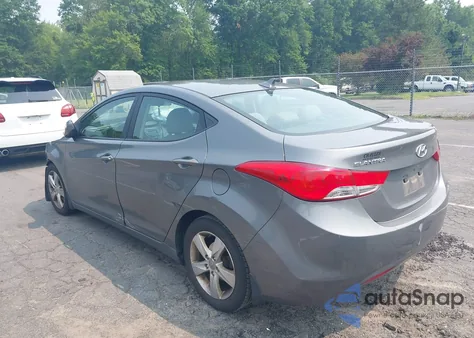 2013 Hyundai Elantra Gls z USA, uszkodzony, nr VIN 5NPDH4AEXDH199806